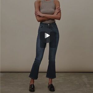 DL1961 Salmon Instasculpt Cropped Jeans